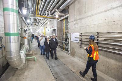 Intérieur de la centrale La Grande-1   © Hydro-Québec