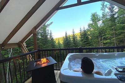 Spa et terrasse privés   © Momentôm