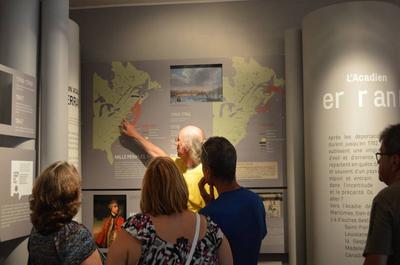 Exposition L'incroyable histoire des Acadiens