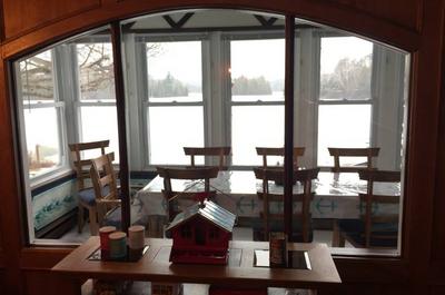 Vue sur le lac (Hiver)   © T.Rozon