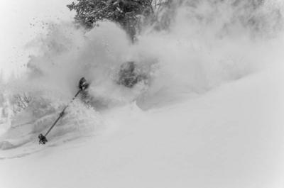 Beaucoup de poudreuse   © Ski Chic-Chocs
