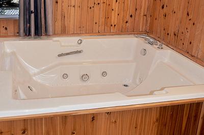 Bain tourbillon dans les chalets
