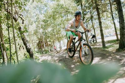 Pumptrack pour vélo de montagne et BMX   © M-A.Hallé