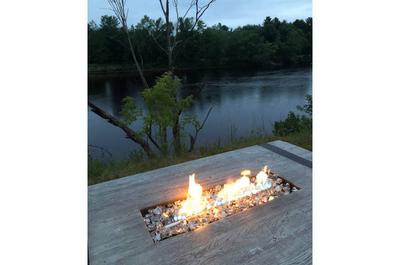 Bord de l'eau de la rivière Coulonge
