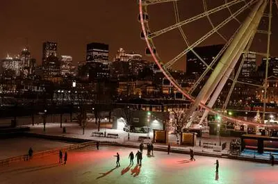 Montréal Old Port Skating Rink