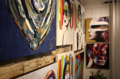 Plus de 15 artistes en exposition chez Kä galerie   © K.Perron