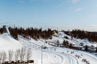 Centre de jeux d'hiver-Village Vacances Valcartier   © E.Dionne