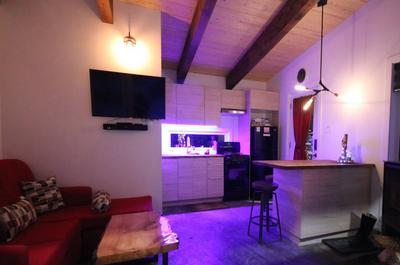 Intérieur salon cuisine