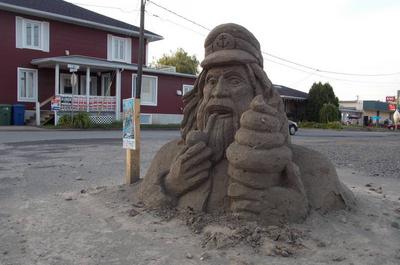 Sculpture de sable