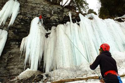 Escalade de glace