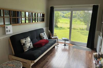 Salon avec divan lit