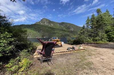 Plateforme camping