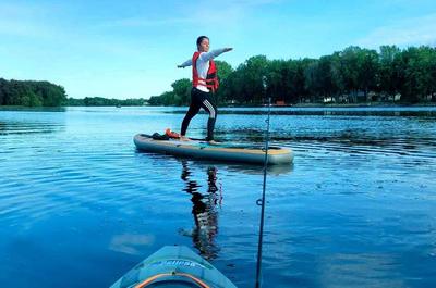 Sup Yoga et Kayak sur la rivière Saint-François