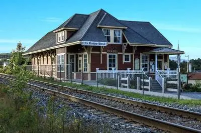 La Vieille Gare de Rivière-Bleue