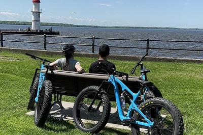 Pause en vélo   © Aventure Véloneige