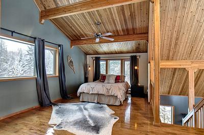 Chambre mezzanine   © Chalet Polaris
