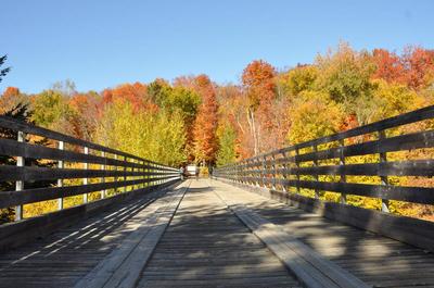 Pont de la piste La Villageoise   © Ville de Mont-Tremblant