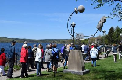 Parcours de Sculptures monumentales   © M-C.Lacombe