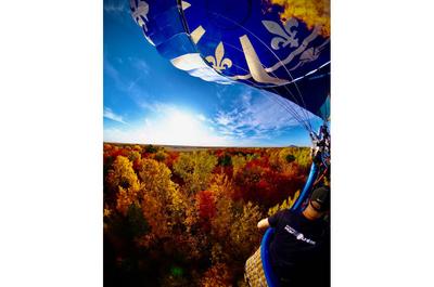 Vol d'automne en montgolfière   © Montréal Montgolfière