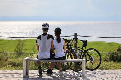 Vélo à Notre-Dame-du-Portage - Rivière-du-Loup   © @Patric Nadeau