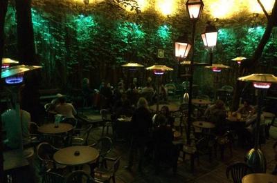 La terrasse en soirée   © Sainte-Élisabeth