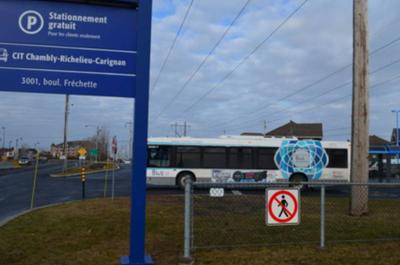 Stationnement incitatif gratuit de 500 places -AMT