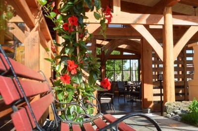 Terrasse   © Restaurant café La Coureuse des Grèves