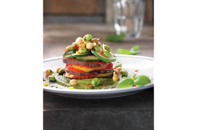 Étagé de courgettes