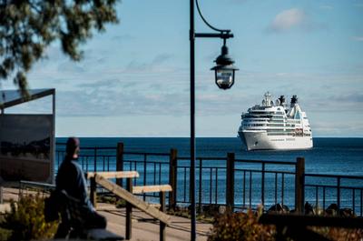 Navire de croisière   © Ville de Baie-Comeau