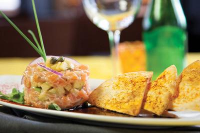 Tartare de saumon