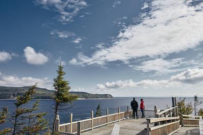 Magnifique vue sur le fleuve   © TQ/D.Lafond