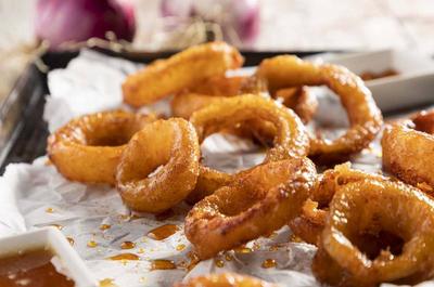Oignons frits au caramel de Chipie
