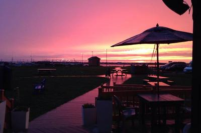 Coucher de soleil   © Restaurant La Côte