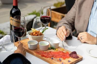 Gravlax en terrasse