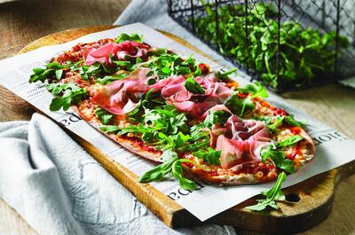 Pizza prosciutto