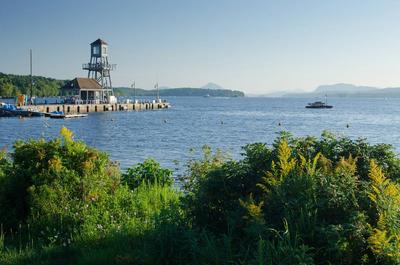 Vue sur le lac Memphrémagog   © Bistro Kóz