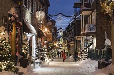 Féerique en hiver   © Coopérative du Quartier Petit Champlain
