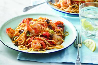 Linguine aux crevettes   © Pacini