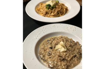 Risotto aux trois champignons