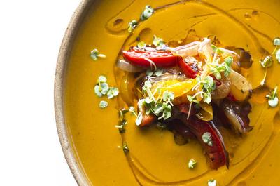 Bisque de crevettes nordiques   © J.-F.Girard