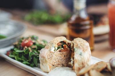 Pizza burger   © Piazzetta