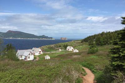 Patrimoine bâti de l'Île Bonaventure   © Sépaq