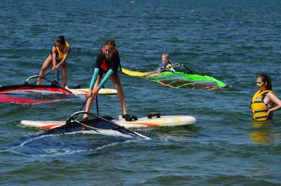 Cours de planche à voile   © Centre nautique de Châteauguay