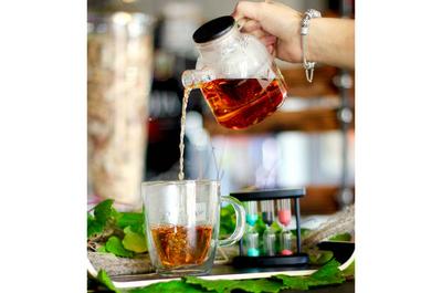Thé fraîchement infusé   © L'exode Café