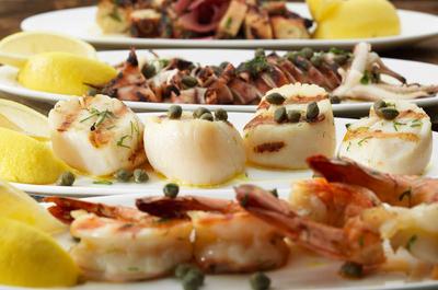 Fruits de mers grillés