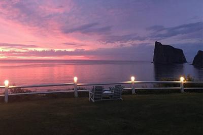 Coucher de soleil à la Maison Mathilde   © J.Cain