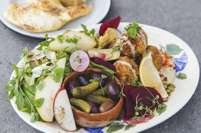 Assiette de falafels   © É.Boisvert