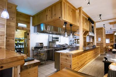 La cuisine   © Chalets et spa Lac Saint-Jean