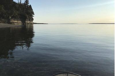 Fin de journée - Grosse île au marteau   © J-A.Cormier