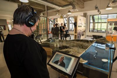 Visite du centre d'interprétation   © Hydro-Québec